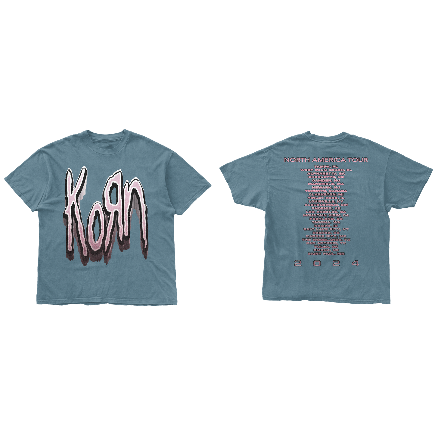 Teal North America Tour T-Shirt