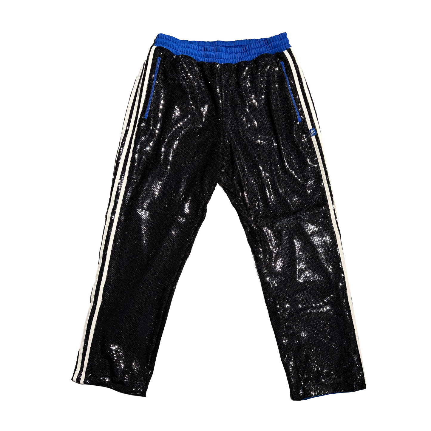 KORN X ADIDAS Black Sequin Track Pants