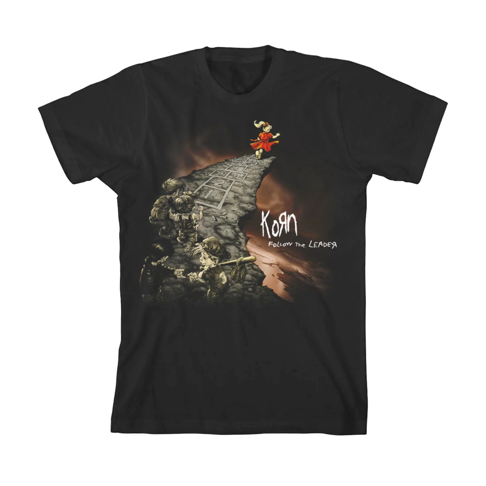 Follow The Leader Cliff TShirt Korn